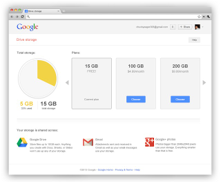 Illustration for article titled Your Gmail, Drive, and Google+ Storage Is Now One Big 15 GB Chunk